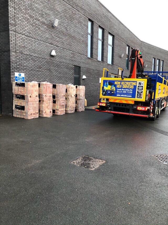 More bricks for comp training. Keep up the good work learners from LCB brickwork department.