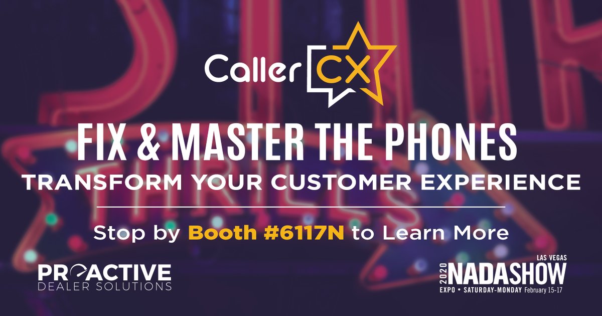 proactive_pds's tweet image. Dealerships today have a lot of data available to them. It’s what they do with that data that makes the difference. 

Join Us at #NADA2020 Booth: 6117N #TheBDCExperts #FixThePhones #CallerCX #CallManagement #Automotive #AutomotiveTechnology #AutoDealers #AutomotiveIndustry