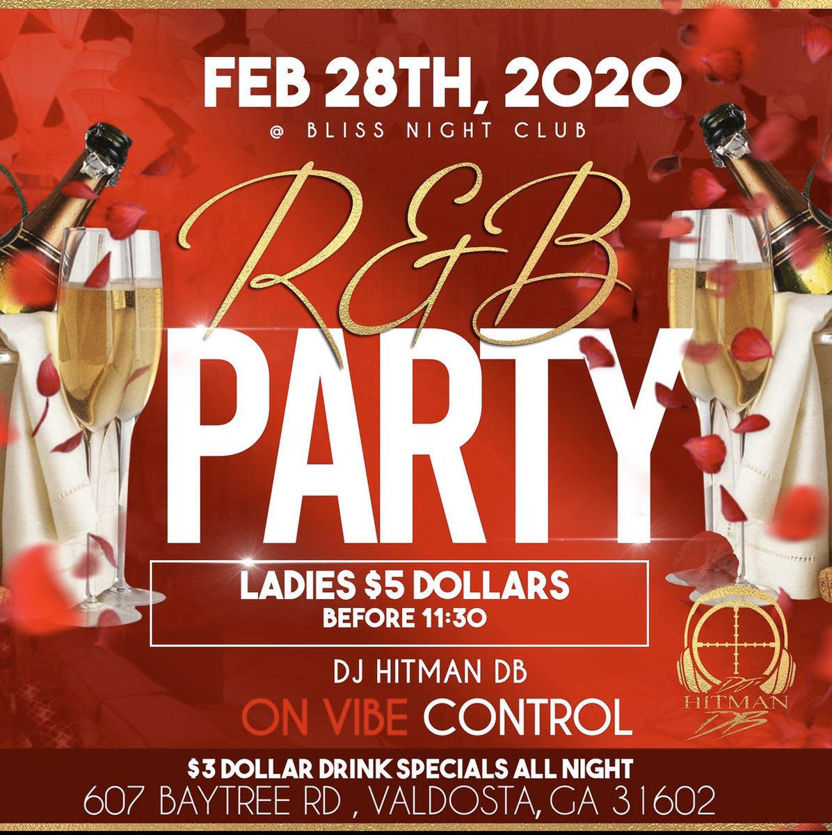 DJ_HITMAN_DB's tweet image. Good vibez @ The #RnBParty with @PrettyProd #Feb28th ‼️‼️