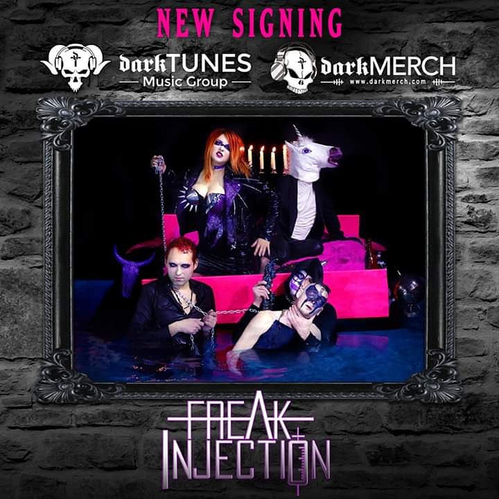 Freak_Injection's tweet image. #FreakInjection signed on the german label @darkTunesGroup