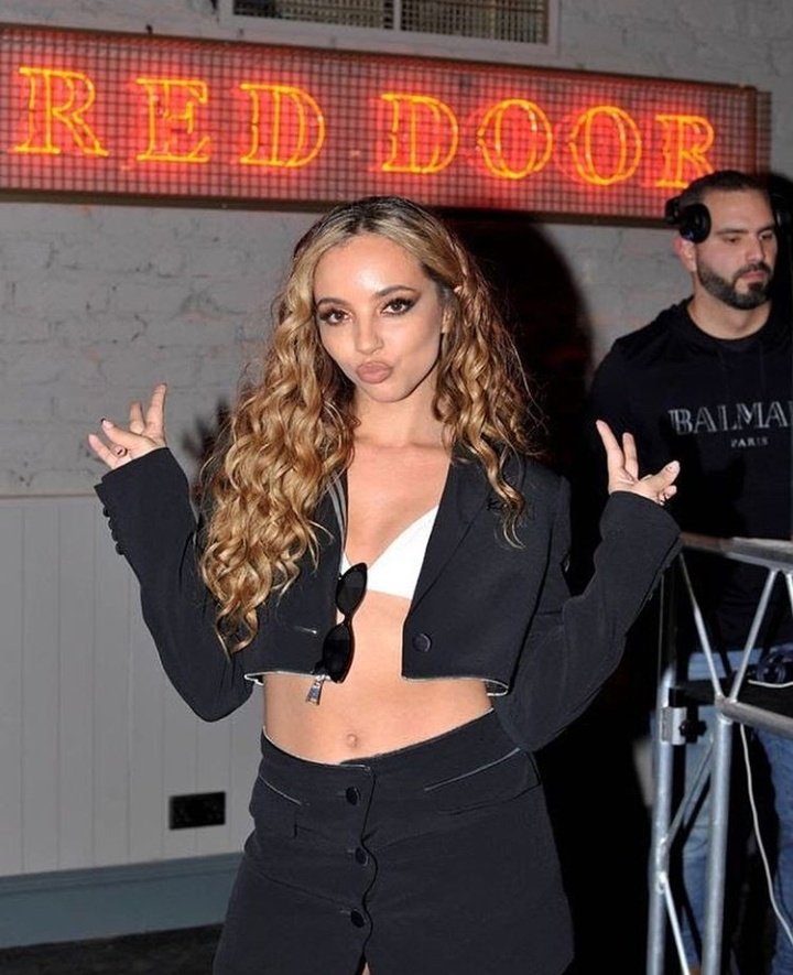 Day 16.  #JadeThirlwall in her own bar 