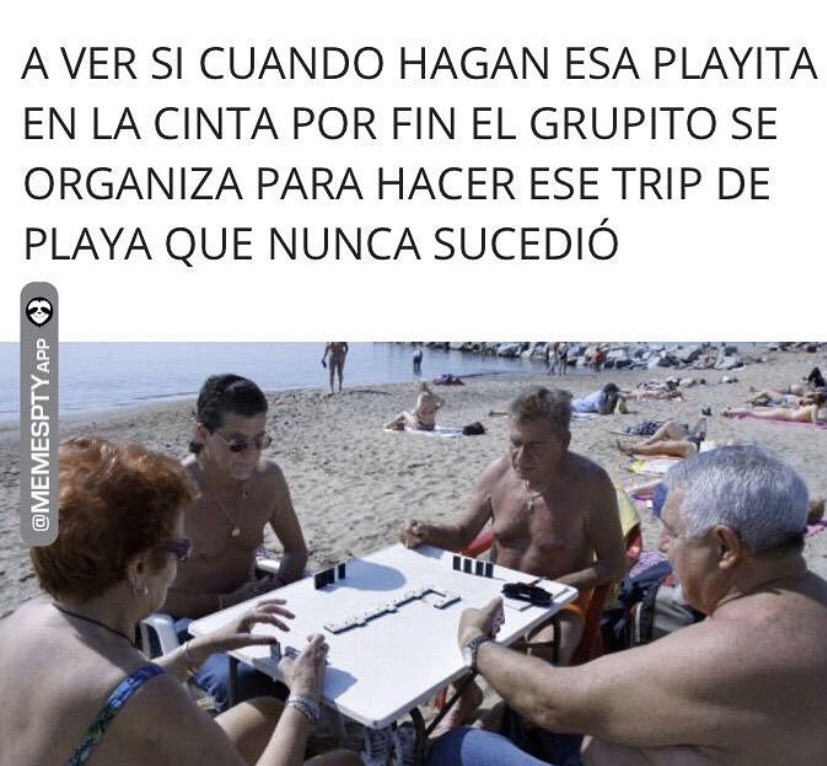 Javierag0's tweet image. Me encanta este meme porque es algo que pasa tanto entre mi grupo de amigos. Creo que llevamos planeando un trip a la playa desde que nos graduamos.
#memes #PerDig2020 @tareatuitera
