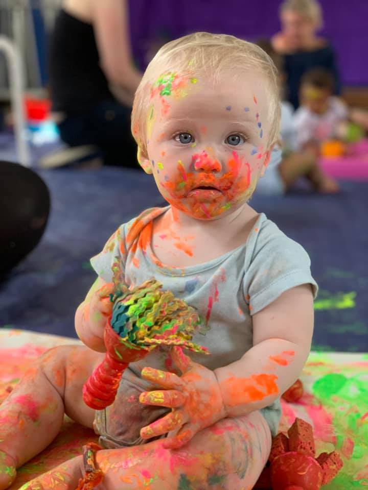 MessyAreas Splat Messy play offers themed events which are fun and educational for babies and toddlers encouraging motor skills, imagination and physical development.  #Harrogatehour