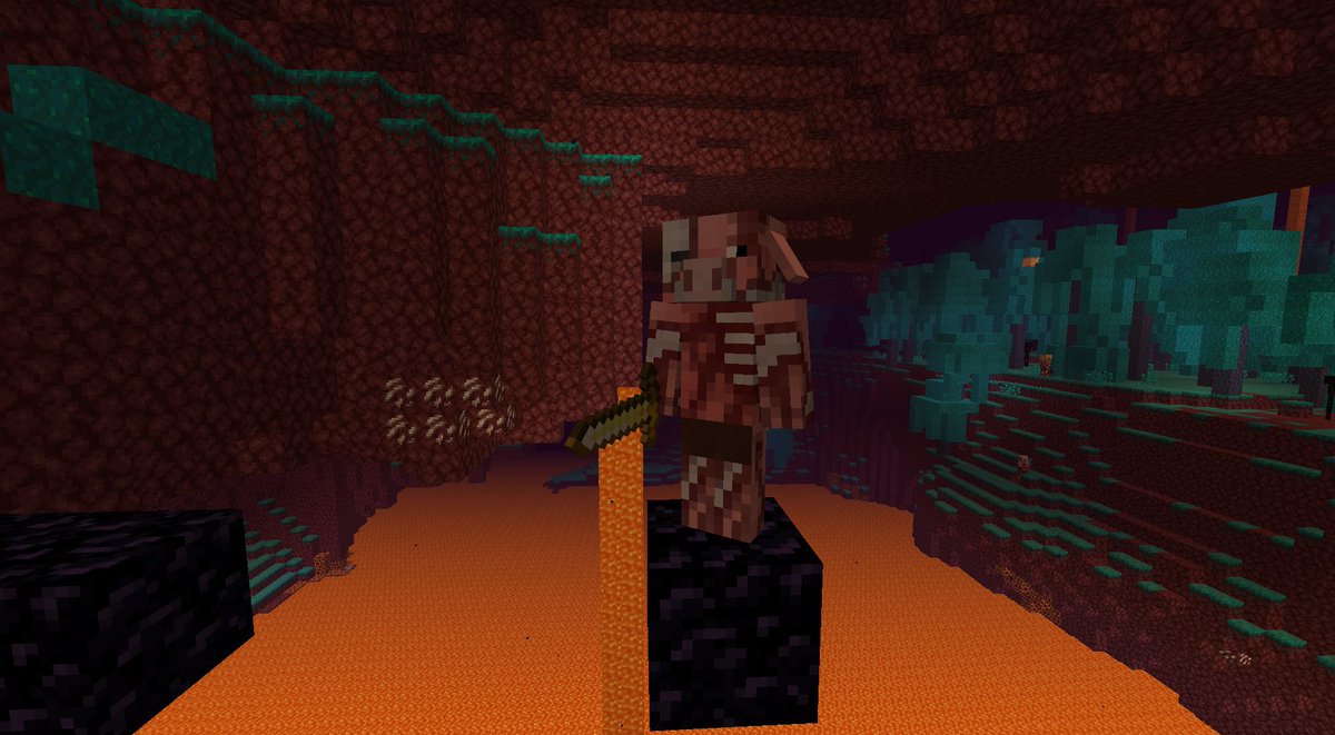 X A Phobia Okay So My Current Thoughts On The Redesign Had To Use The Piglin Since Zombified Piglin Still Display As Zombie Pigmen Why Do You Still Use The