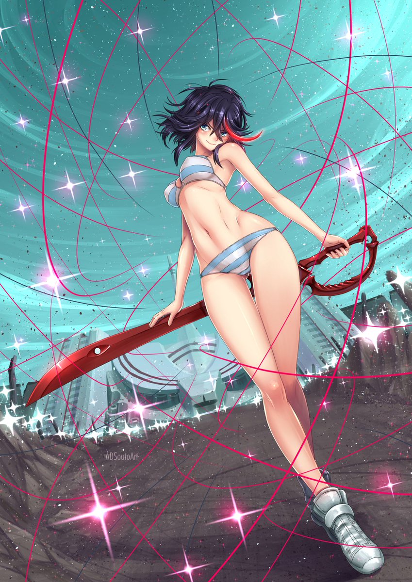 #anime. #killlakill. #klk. #art. #animeart. #ryukomatoi. 