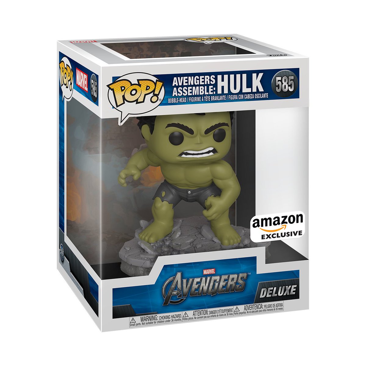 OriginalFunko's tweet image. RT &amp;amp; follow @OriginalFunko for a chance to WIN an Amazon Exclusive Avengers Assemble: Hulk Pop! Deluxe! 
#Funko #FunkoPop #Giveaway #Marvel #Hulk #Exclusive #TheHulk