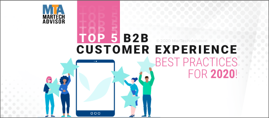 Top 5 #B2B #CustomerExperience (#CX) Best Practices for 2020! bit.ly/38tifpN #customerdata #marketingdata #customercare #marketing2020