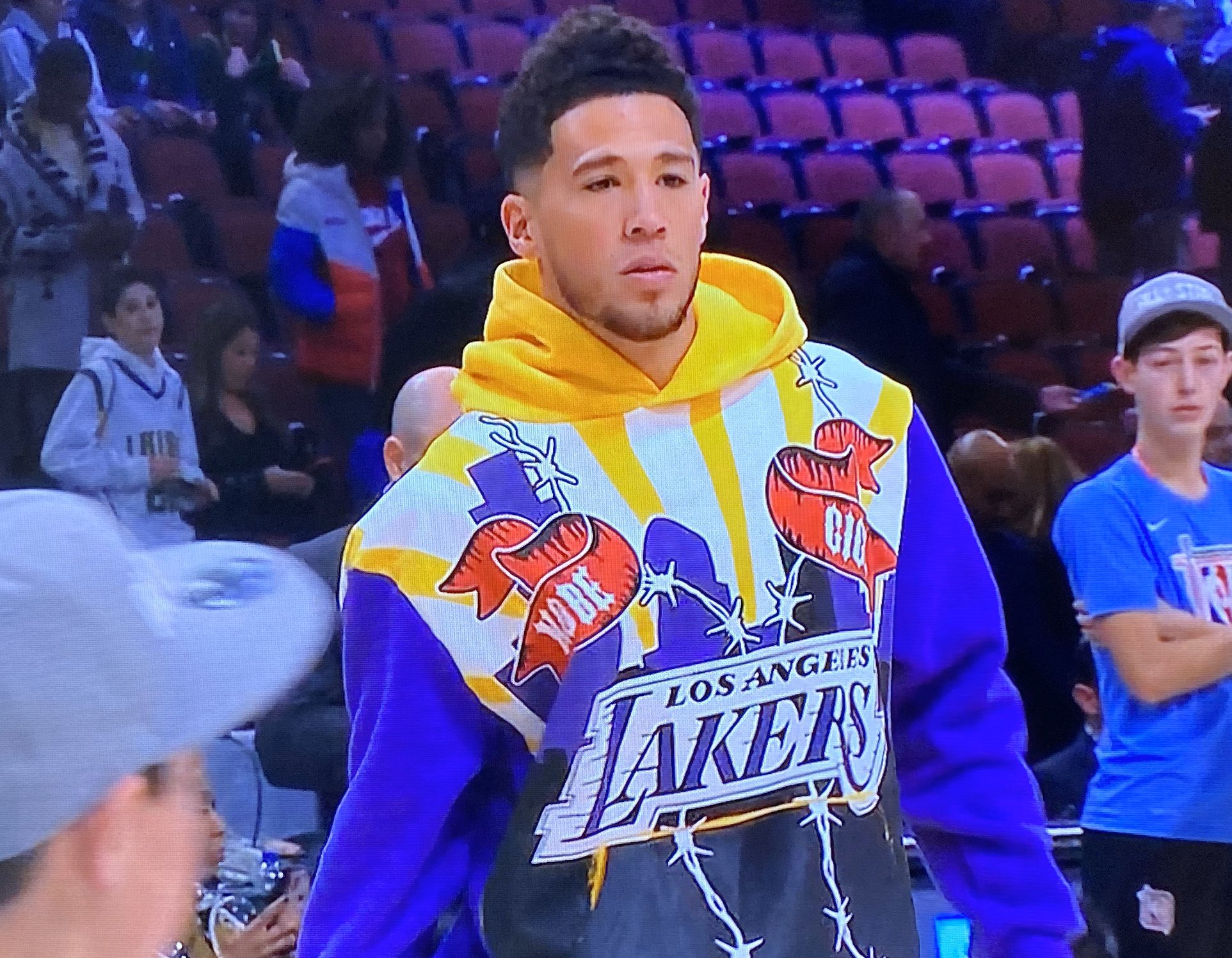 Devin Booker Kobe Lakers Hoodie