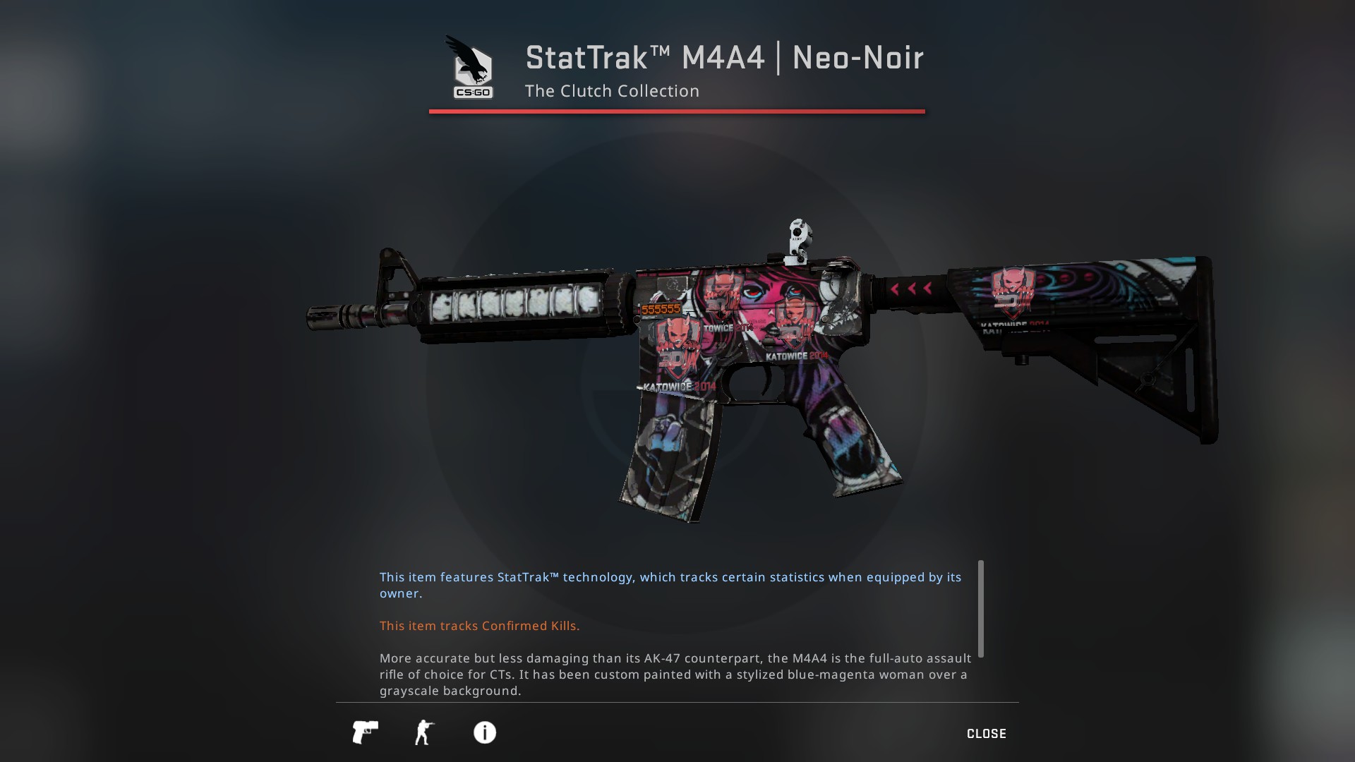 Petr On Twitter This St Bs M4a4 Neor Just Had 4x 3dmax Holo Katowice 14 S Applied Stickers Applied 3 750 Waht Do You Guys Think Https T Co Ujqpayninm Twitter