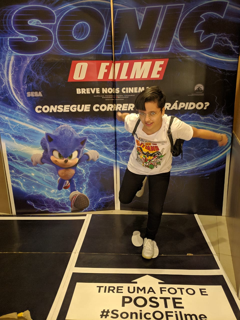Fãs de Sonic no Brasil - Indo prestigiar o Filme 2 / X