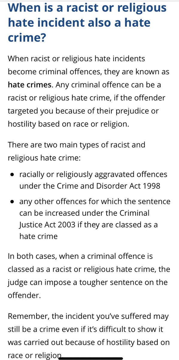 chelsbrooon's tweet photo. @jokimla @gillianmcalpine @makeupbychloejw @KTHopkins It’s a hate crime which means it is illegal! https://t.co/i3SLIL8BLQ