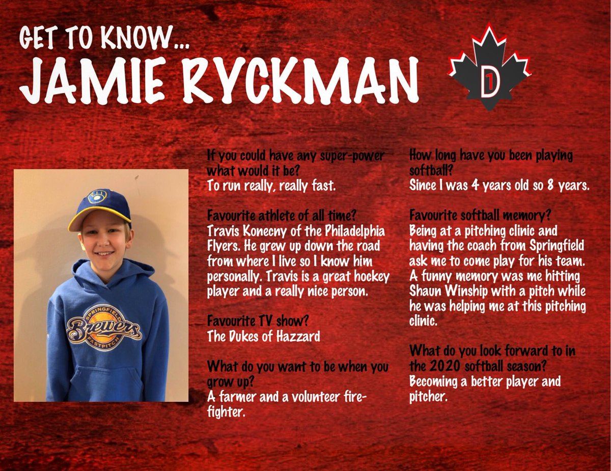 academy_d1's tweet photo. Happy Softball Sunday Friends — meet our Jr. Academy Athlete Jamie Ryckman! 🥎💪🏼 https://t.co/KbGZgXC4uj