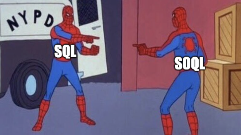 IsaacArcos12's tweet image. Me learning about SOQL and noticing some similarities...🤔

#salesforce #SOQL #SQL