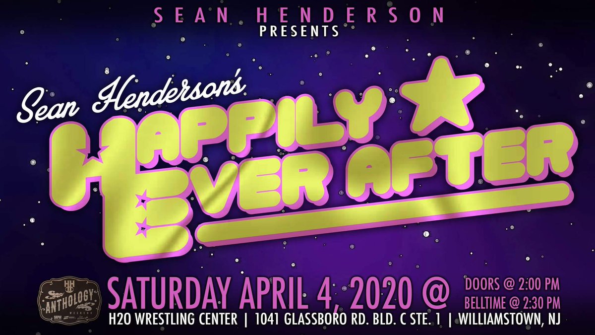 SaveUsSean's tweet image. Its Sean Hendersons Happily Ever After on Saturday April 4th in Williamstown NJ

Main Event 
Jeff Cannonball vs Jeff King 

More TBA this week 

Sean Hendersons Happily Ever After 
Saturday Afternoon April 4th 
1041 Glassboro Rd 
Williamstown NJ

Doors Open 2:00pm Bell 2:30pm