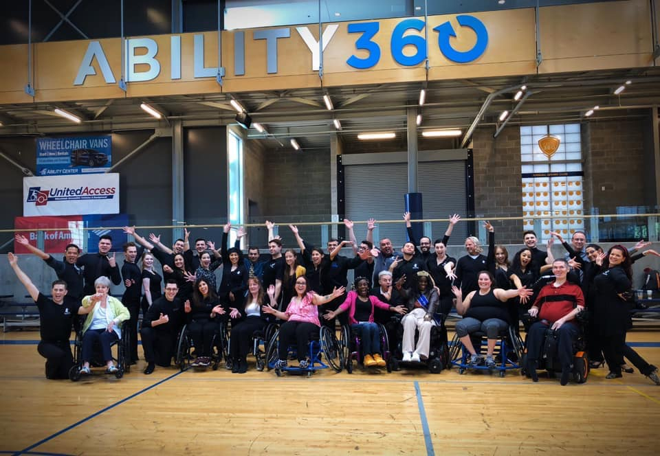 Ability360Sport's tweet photo. Had a blast with the first #DanceMobility class yesterday here at the Sports &amp; Fitness Center! Thank you to @WheelDancerUSA, the incredible instructors at @FADSArizona. Looking forward to many more wheelchair ballroom dancing clinics! https://t.co/8qPiZgTCnD