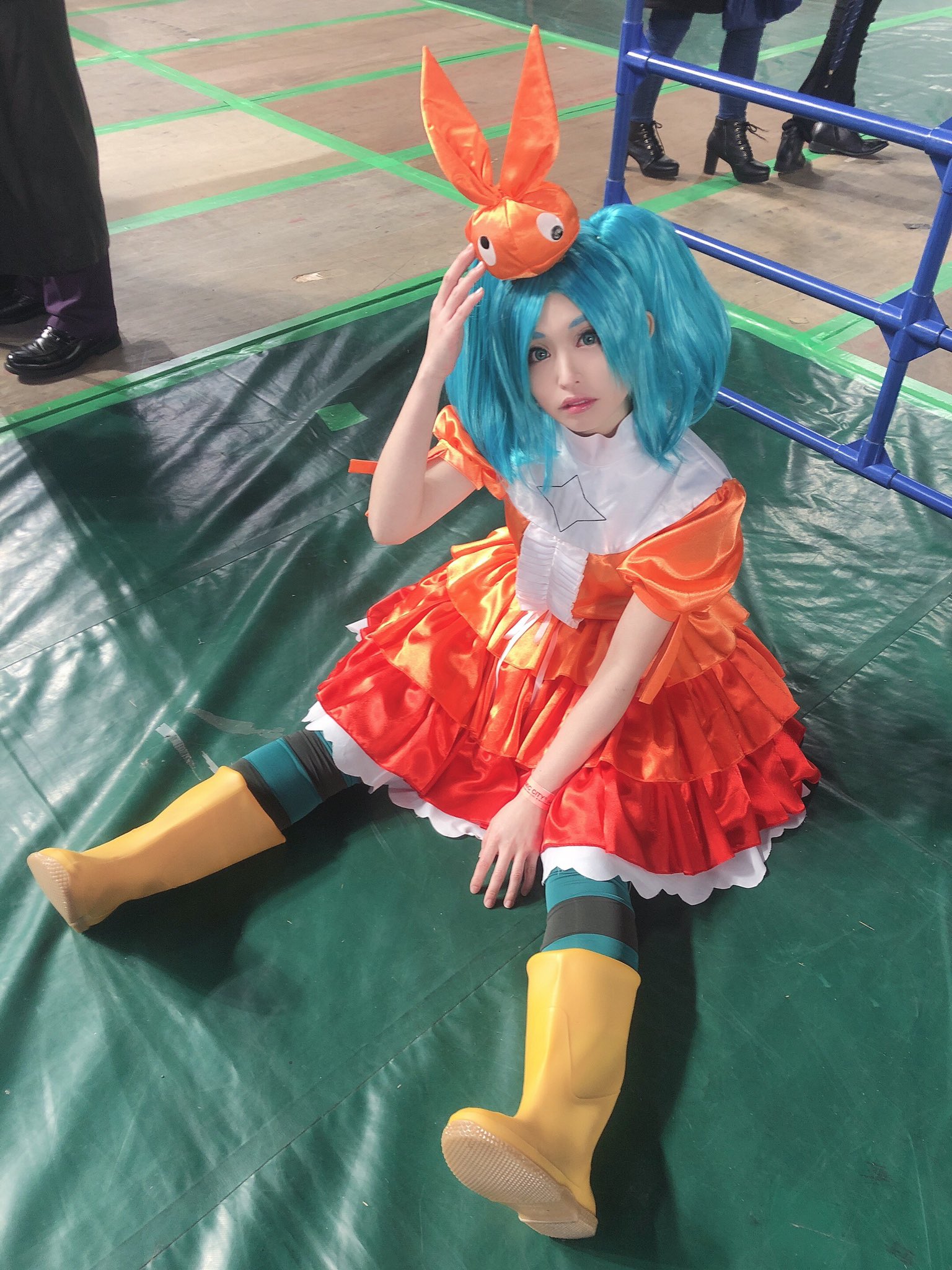 化物語　斧乃木余接　衣装＋ウィッグ　コスプレ　M 化物語斧乃木余接衣装＋ウィッグ＋靴コスプレM