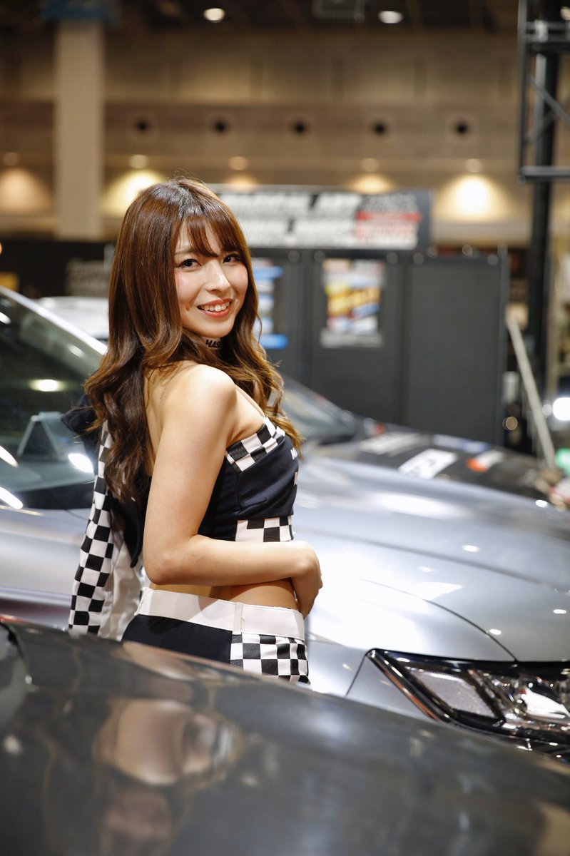 エアリ على تويتر 撮影 Akichan Moe1000 大阪オートメッセ オートメッセ ハセプロ 車横モデル コンパニオン エアリ