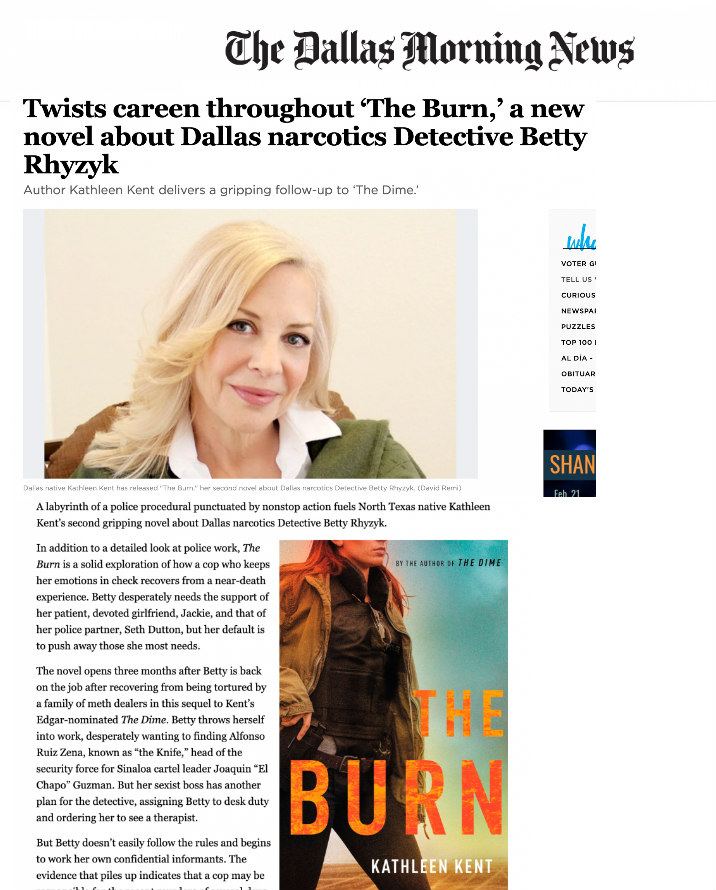 readfiction's tweet image. Missed Opportunity @BNBuzz! 'THE BURN', @kathleenkent214’s new followup to Edgar nomitnated 'THE DIME', is not carried by ANY of your #Dallas stores. We’ve had two book clubs already mentioning this. What gives? dallasnews.com/arts-entertain…
@mulhollandbooks @littlebrown @thebookgrp