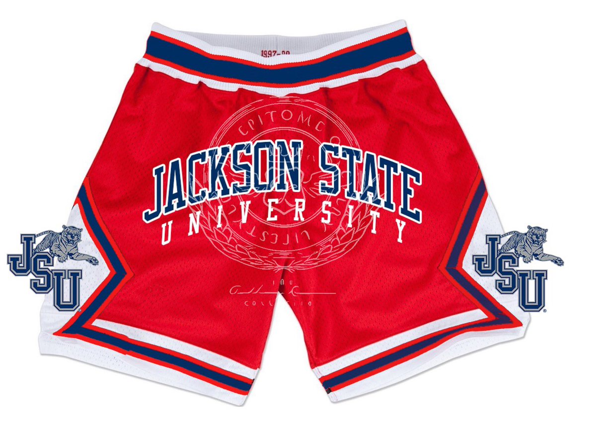 ALCollection's tweet image. When the mention me make sure you let them know I’m the best @  the hbcu apparel game. #ALCollectionJSU shorts will be available to preorder tomorrow. $150 shorts feature stitched letters side zipper pockets and back zipper pockets. #NotForEverybody