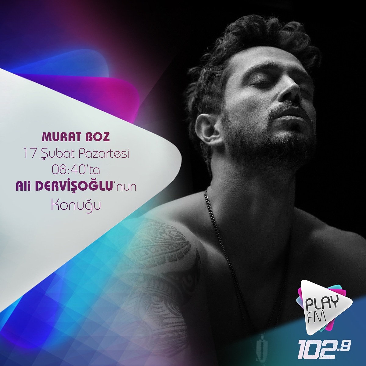 #MuratBoz yeni teklisi #CanKenarım ile <a href="/AliDervisoglu/">Ali Dervisoglu</a> nun konuğu oluyor. TSİ 09:40 <a href="/MuratBoz/">Murat Boz</a> <a href="/refiksariozpr/">Refik Sarıöz Pr</a> playfm.com.tr #Kıbrıs