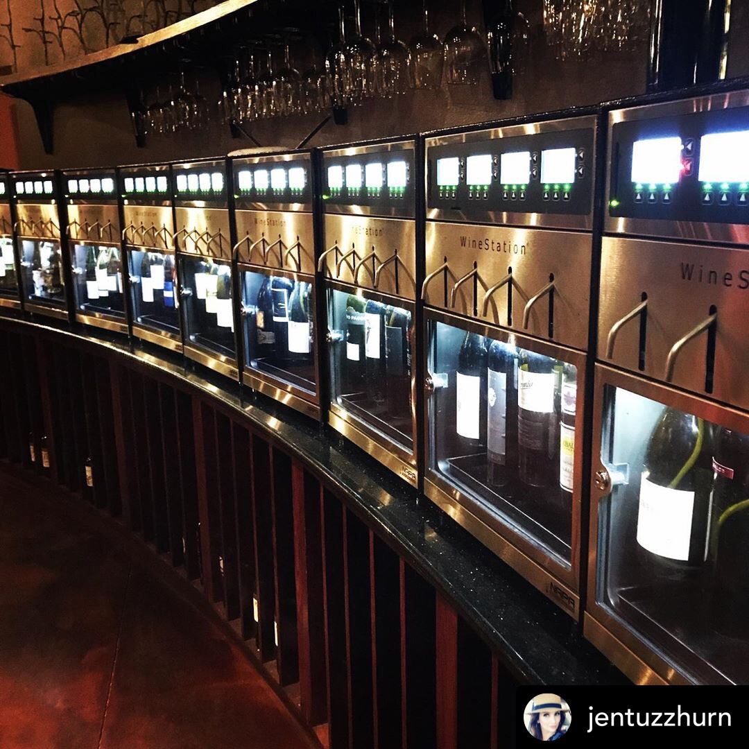 NapaTechnology1's tweet photo. Sending heart emojis to @jentuzzhurn for this awesome photo of the WineStation -- @thefunkydoor in Lubbock, TX! 

Quoted: Now, that's a wine dispenser! https://t.co/nissEfyOGA