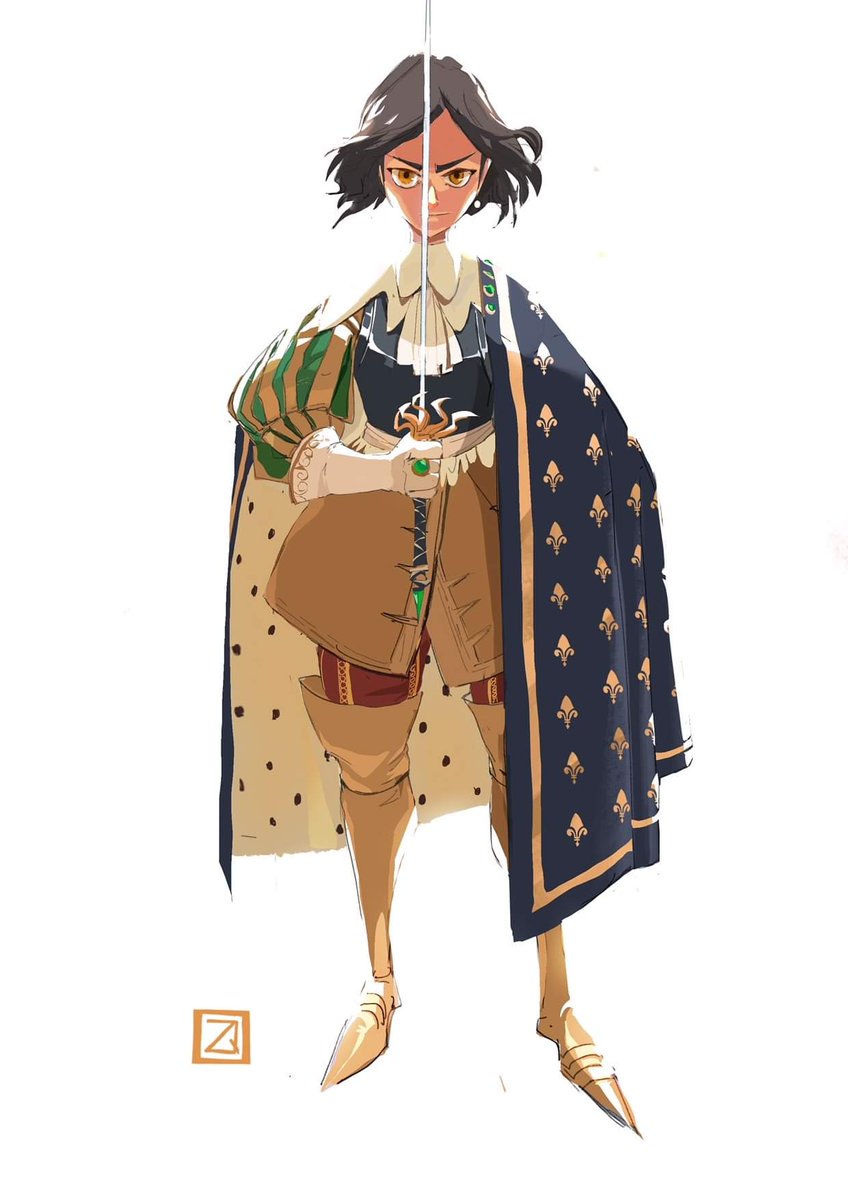 Redrew this character from 2018 ! Sometimes when you feel shit as an artist it's nice to remind yourself of your own progress. #levelup #characterdesign