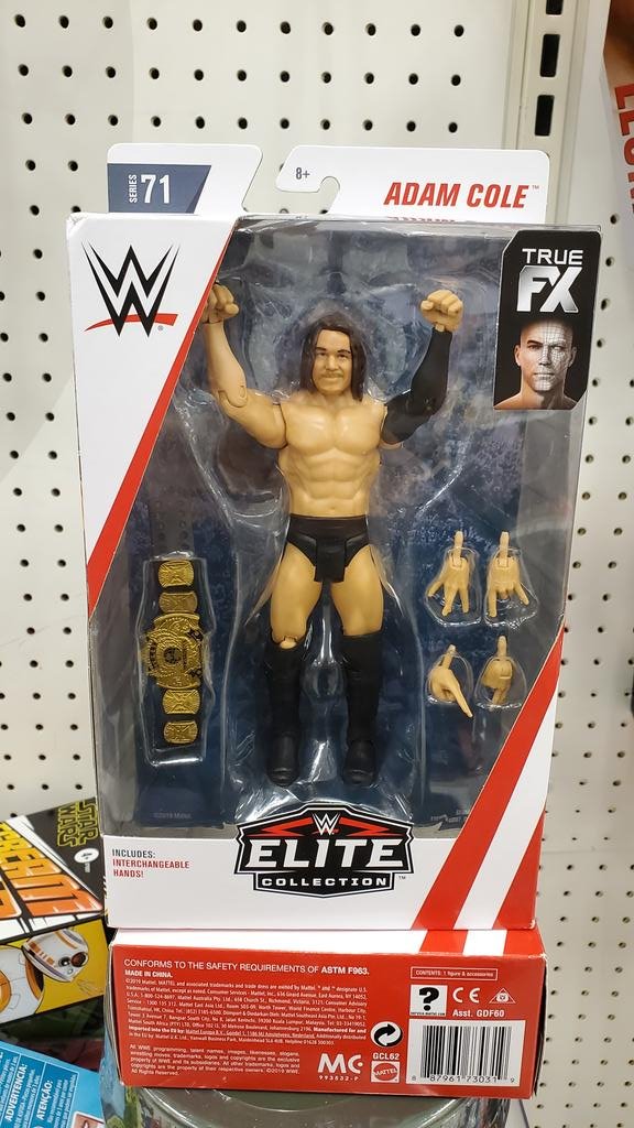 adam cole mattel