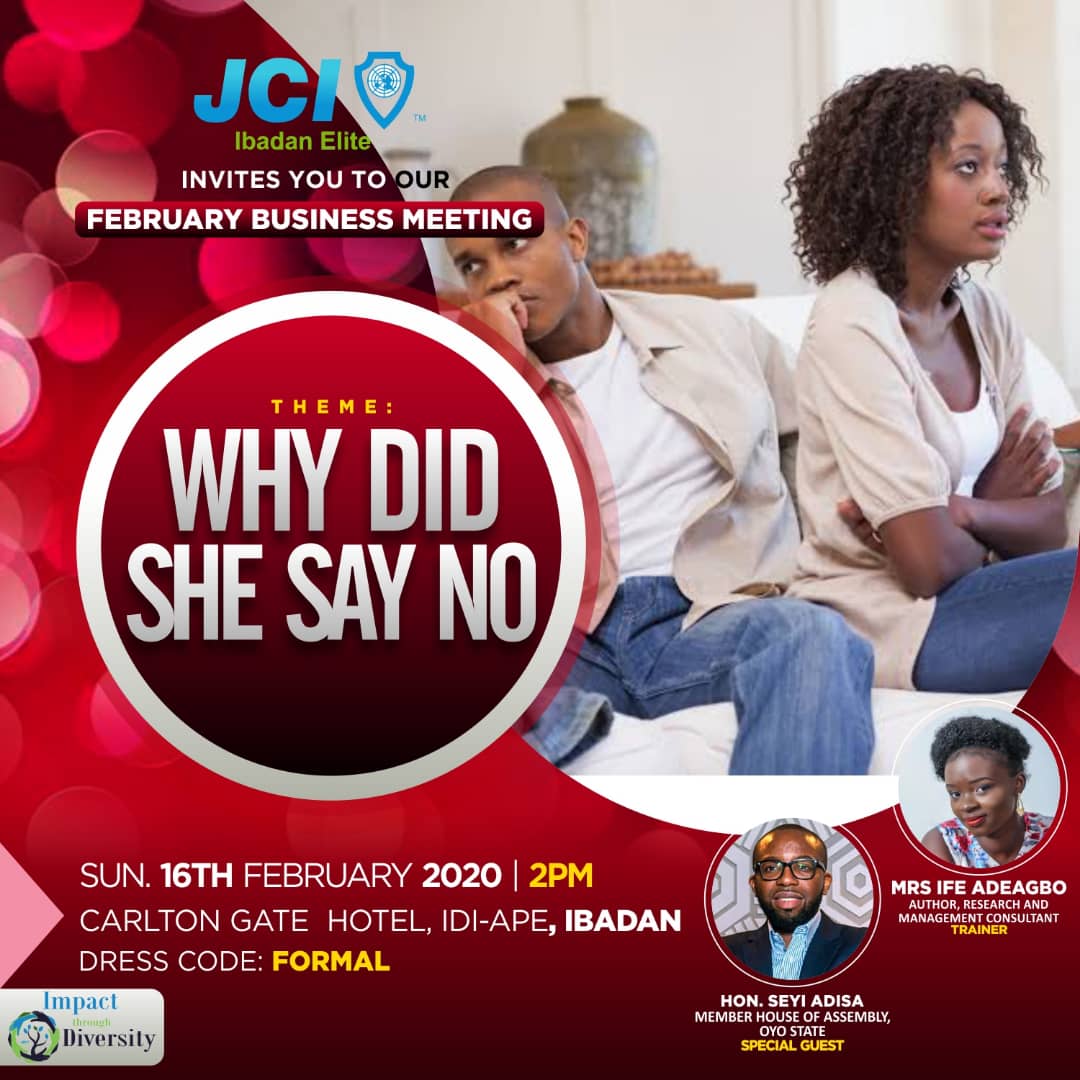 PhilipAmiola's tweet photo. Why Did She Say No?

A thread!

#JCI #ActiveCitizens #LearningWithPhilip

CC: @_iamperpetua @TheSanmiAbiodun @MisterAlasiri @ToluSuper @jci_nigeria https://t.co/kvLt7Br8aa