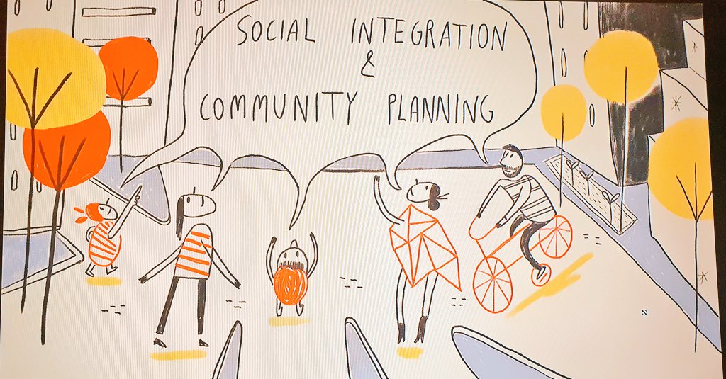 Throwback at <a href="/erccomics/">ERCcOMICS</a> illustrations on sustainable and integrative #cities at #AAASmtg #EUatAAAS