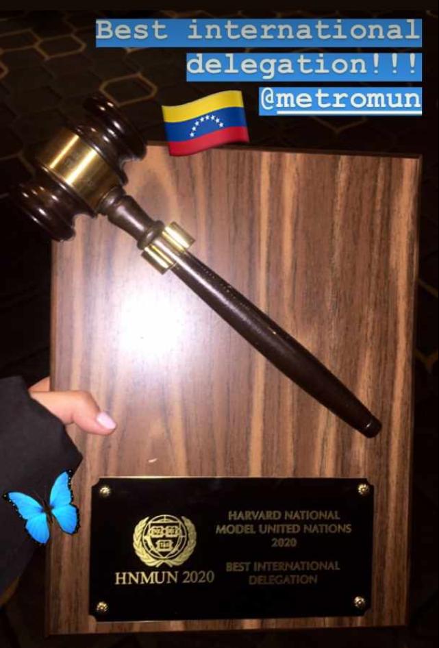 AGiraudG's tweet photo. Esto 👇👇
#METROMUN #HNMUN2020 #BestInternationalDelegation @ferrazromero @rosapmg @EdGiraud @Unimet
@bscharifker @LMi21 https://t.co/sp2k1FLVoW