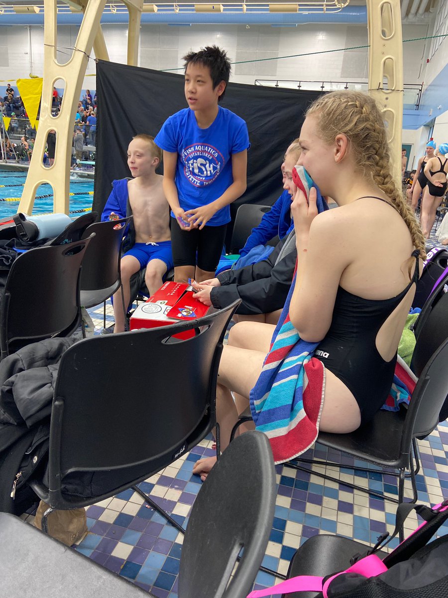 FISH_aquatics's tweet photo. Happy Fish FunDay! We love a good prelims/finals meet! Great job so far this weekend to all our athletes at the Avon Aquasprints and to our senior girls who competed at IHSAA State! 
Good luck at finals tonight, Fish! 
#GOFISH #OneTeam #FishFunDay https://t.co/qvDF52vXk0