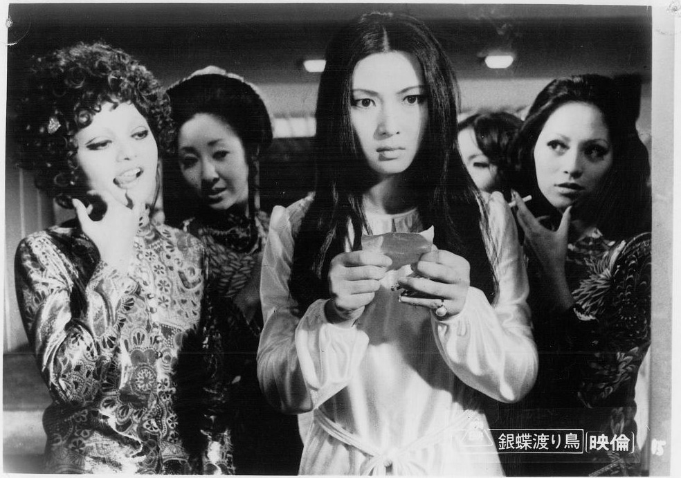 Fuck Yeah Meiko Kaji 梶芽衣子 Says Trans Rights Fuckyeahmeikokaji Meiko Kaji 梶芽衣子 In A Lobby Card For Wandering Ginza Butterfly 銀蝶渡り鳥 1972 Directed By Kazuhiko Yamaguchi 山口和彦 Scanned By Me