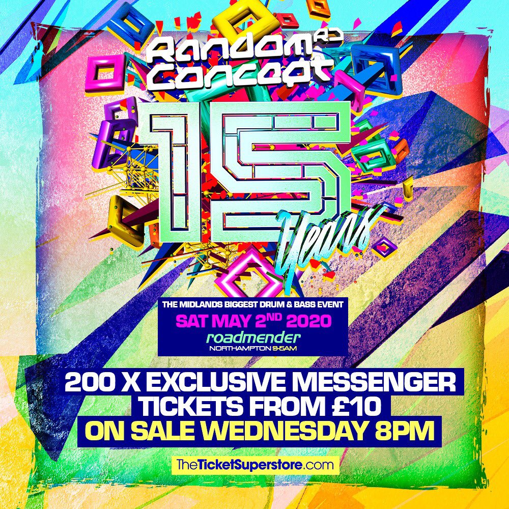 RANDOMCONCEPTUK's tweet image. 15 years deep and still going stronger than ever...we want to thank you and everybody that has been a part of this journey so far. We share so many memories and together we have experienced moments that will go down in Drum &amp;amp; Bass history! 

Sign up:- 👉🏾 m.me/randomconcept.…