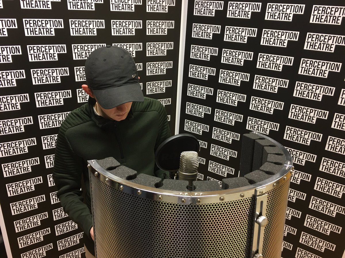 perceptheatre's tweet image. Great session today, doing some voice over work with the lovely Oliver and Scott, for our new, original play CUT! #originalscript #contemporarywriting #actors #voiceover #voiceacting #knifecrime #bladefree #knifefree #Liverpool