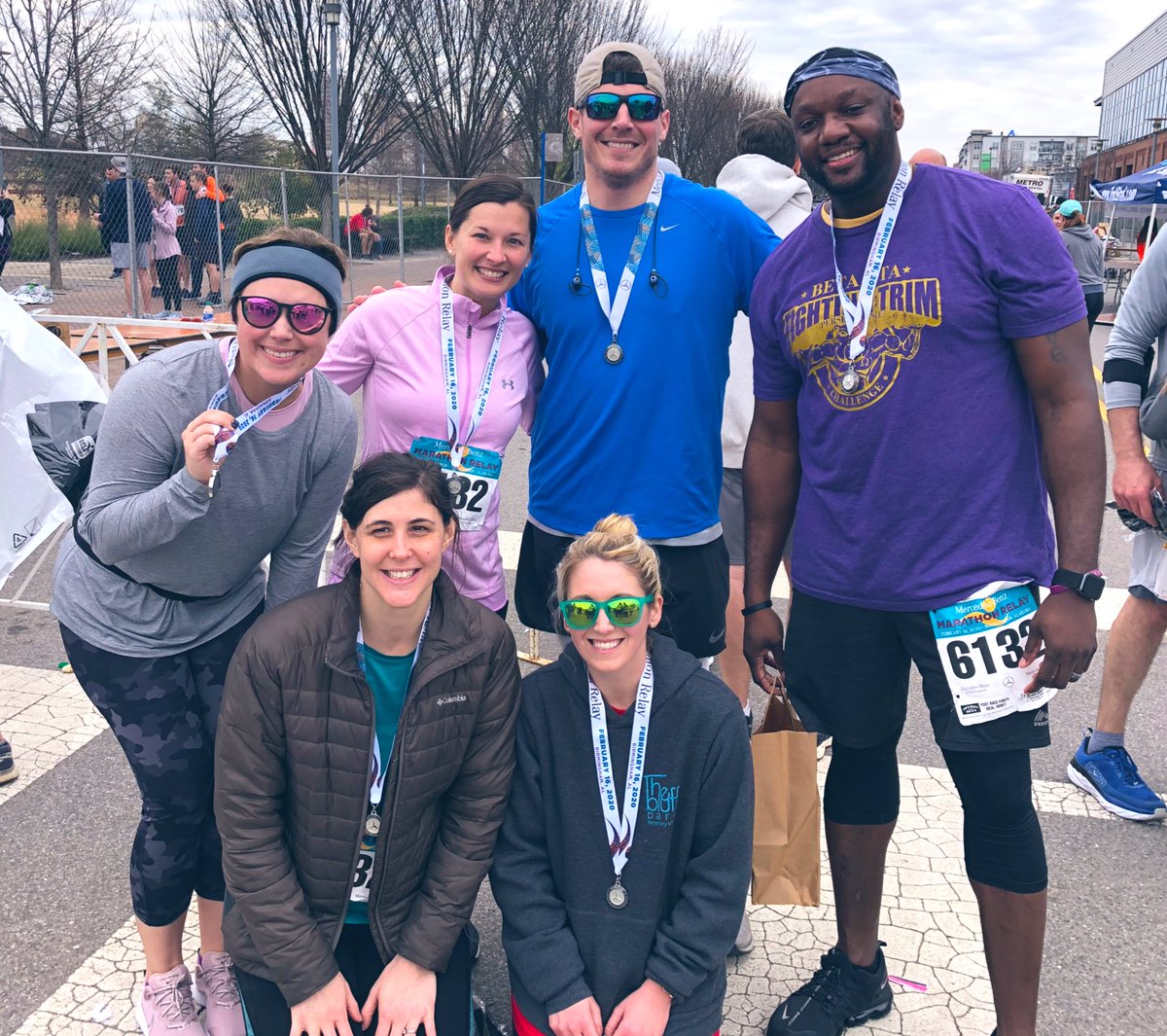 It’s awesome to work with teachers who are willing to step out of their comfort zone, challenge themselves through physical activity &amp; run a marathon relay together. Great job to all of our teachers that participated. <a href="/BluffParkElem/">Bluff Park Elem</a> <a href="/Run_Mercedes/">Mercedes-Benz Marathon Weekend</a>