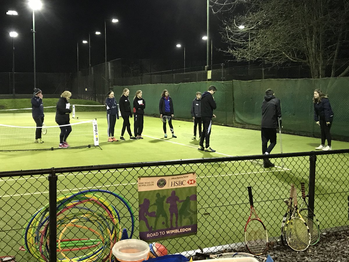 Looking forward to Day 2 of our Tennis Leaders course tomorrow, very successful first module completed, and a great opportunity for our tennis helpers, thank you <a href="/MandyStonier/">Mandy Stonier</a>. Let's hope Dennis has gone..!  Tomorrow <a href="/ChewValleySch/">Chew Valley School</a> @AvonLTA @chewvalleyPE #sherallies