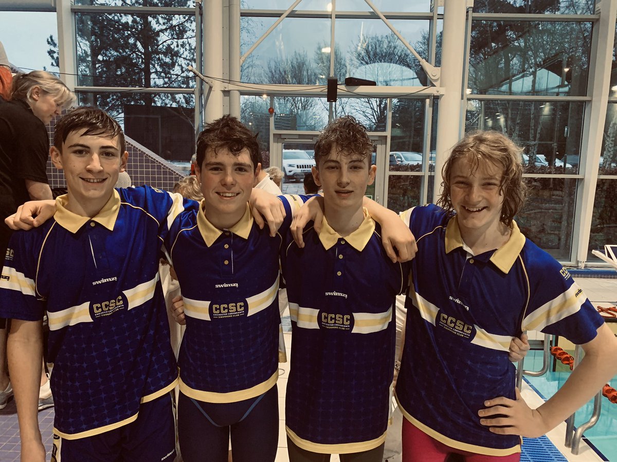 Chicormswim's tweet photo. Senior boys freestyle finalist - well done boys https://t.co/tnQb99Aet9
