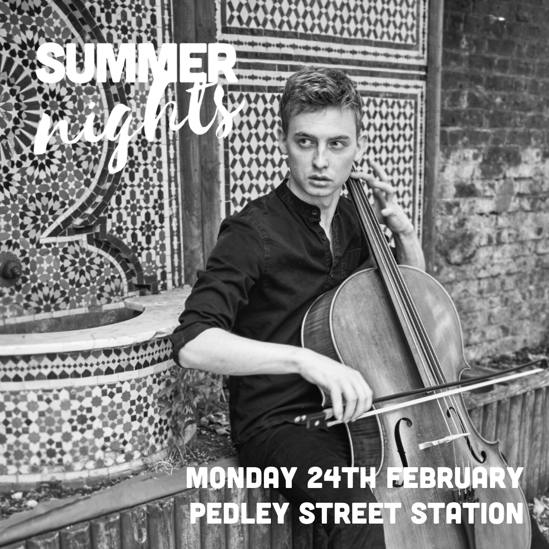SummProductions's tweet photo. 📣ACT ANNOUNCEMENT📣⁠
⠀⁠
Rock cellist William Jack!

#SummerNights at #PedleyStreetStation Monday 24th February, tickets on sale now!⁠⁠

https://t.co/pcgv7XZ4Rn
⁠
@williamjackmusic

#summerproductionsuk #summernightsevents #londonmusicscene #londonmusicians #londonmusician https://t.co/pOF94R6igs