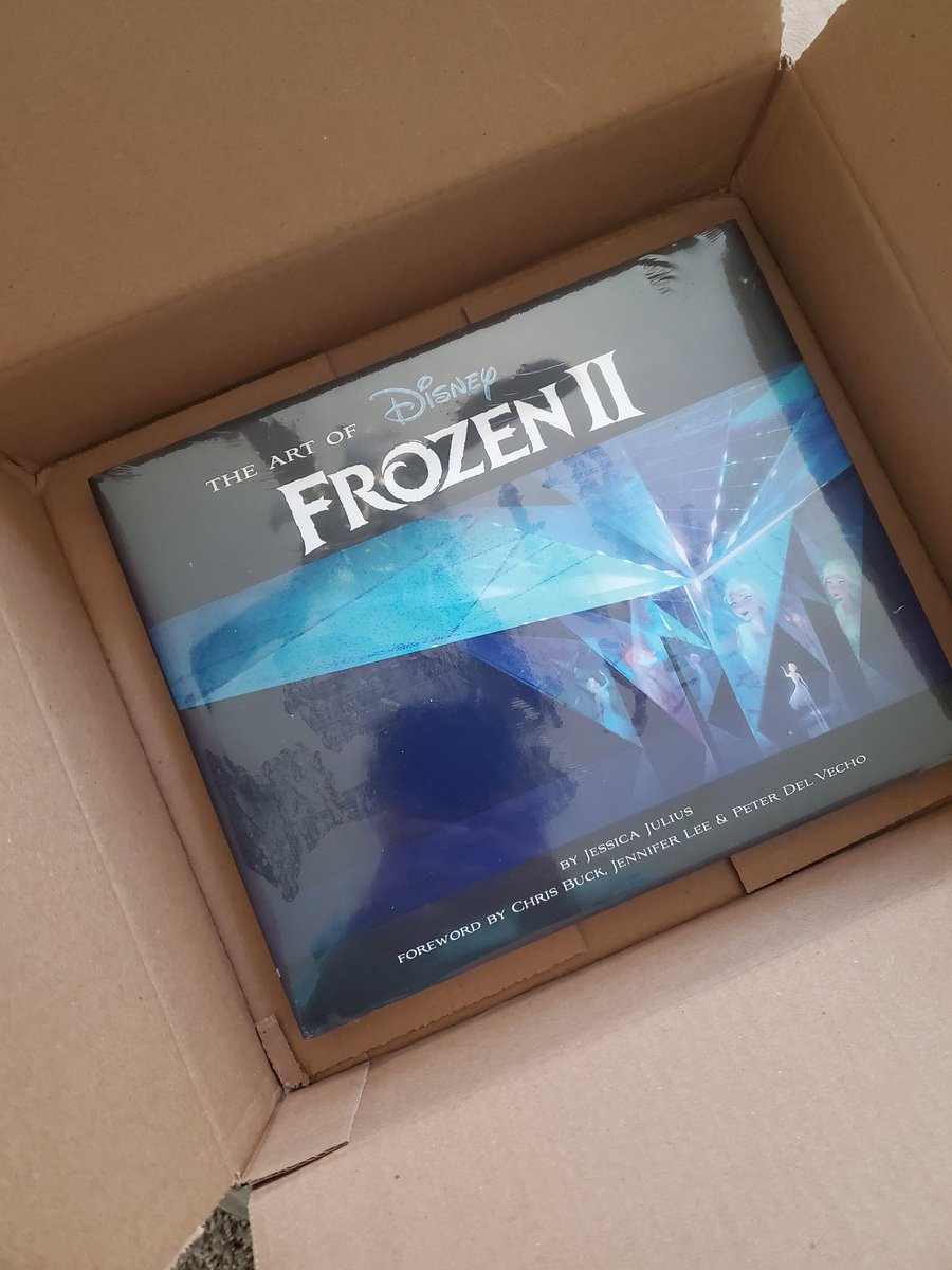TheIceQueen21's tweet photo. This amazing thing came the other day. 😊 #frozen2art #frozen2 #disney https://t.co/3PdyVaq8L8