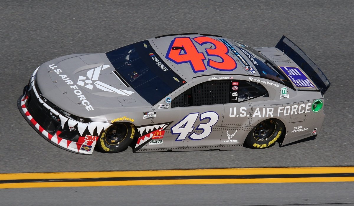 I may be an Army vet, but have to say Bubba Wallace has the coolest looking...