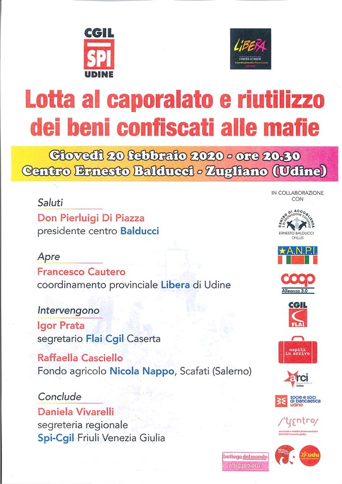 gitudine's tweet image. Cari amici,
il GIT di Udine vi invita alla bella e importante iniziativa organizzata da Libera Udine.
Vi aspettiamo!
facebook.com/events/1900232…
Giovedì alle 20:30 presso Centro Balducci a Zugliano