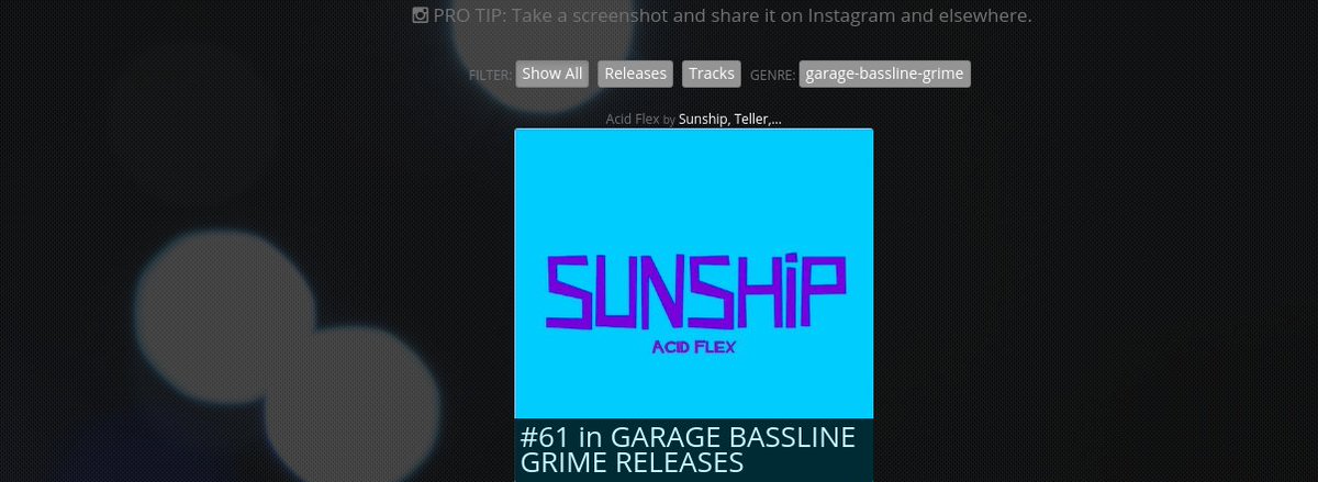 @sunshipofficial is CHARTED 1x @ Beatport. BIGUP to Sunship, Teller README beattracker.com/label/sunship-…