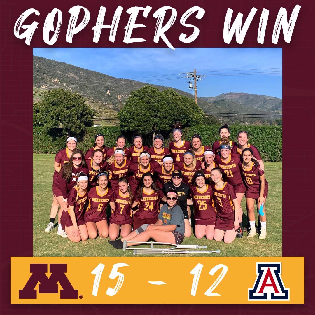 gopherwlax's tweet image. GOPHERS COME BACK FROM A 5 GOAL DEFICIT IN THE LAST GAME TO GO 4-0 IN SANTA BARBARA!!!