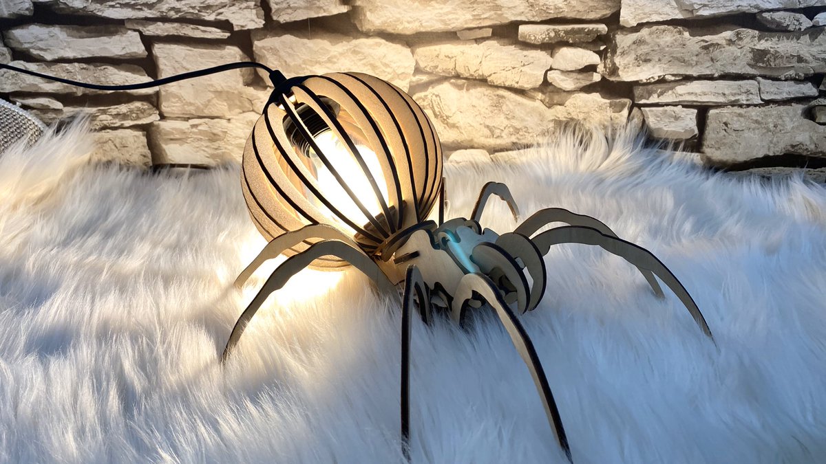 VLRwoodworks's tweet image. Spider lamp. Handmade wooden items 
Shop: etsy.com/uk/shop/VLRwoo…
#handmade #news #ListMyEtsy #UKEtsyRT #rustic #etsyshop #sale #etsyseller #art #etsygifts #homedecor #etsysale #bbc #motivation #woodworking #etsyhandmade #etsyclub #lamp #light #spider #monday #plywood #lasercut