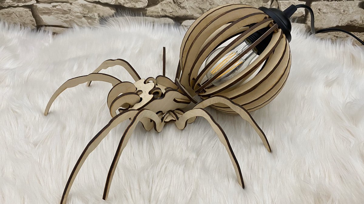 VLRwoodworks's tweet image. Spider lamp. Handmade wooden items 
Shop: etsy.com/uk/shop/VLRwoo…
#handmade #news #ListMyEtsy #UKEtsyRT #rustic #etsyshop #sale #etsyseller #art #etsygifts #homedecor #etsysale #bbc #motivation #woodworking #etsyhandmade #etsyclub #lamp #light #spider #monday #plywood #lasercut
