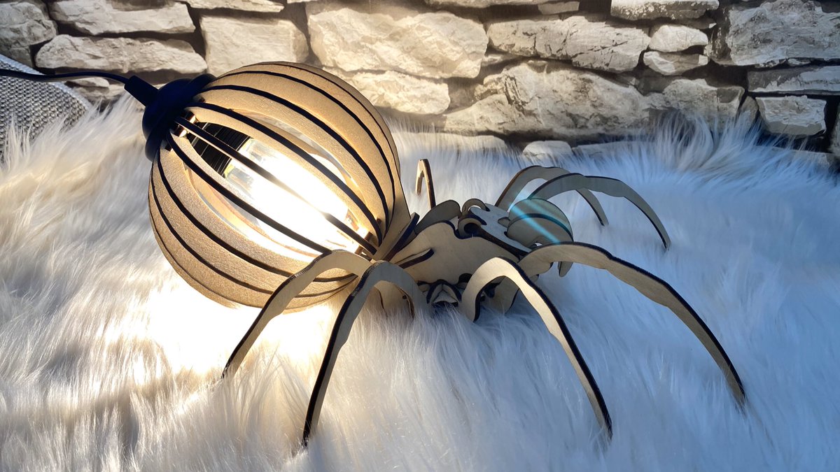 VLRwoodworks's tweet image. Spider lamp. Handmade wooden items 
Shop: etsy.com/uk/shop/VLRwoo…
#handmade #news #ListMyEtsy #UKEtsyRT #rustic #etsyshop #sale #etsyseller #art #etsygifts #homedecor #etsysale #bbc #motivation #woodworking #etsyhandmade #etsyclub #lamp #light #spider #monday #plywood #lasercut