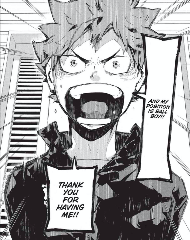 The Ballboy arc started with Hinata's rush decision to crash the 1st year training camp. He didn't consult with anyone, jumped in at the deep end all by himself, and had to deal with the consequences.