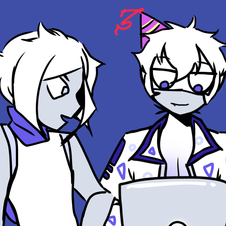 raupebanner's tweet photo. Flint and I came up with a lil synthpop tune last Friday &amp; we thought “Hey that’s pretty catchy- we should share it“ so here it is: https://t.co/tuzMembpDq  Maybe it’ll turn into a real song someday ♢ https://t.co/A4n2QXxUl5
