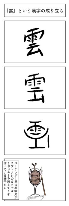 漢字の成り立ち4コマ を含むマンガ一覧 古い順 3ページ ツイコミ 仮