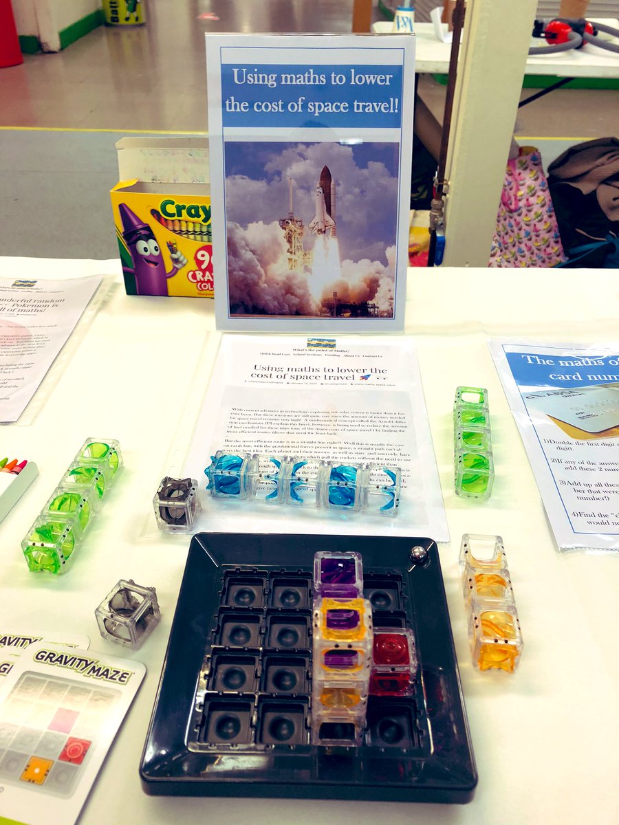 SarahKBrown2's tweet image. We had lots of fun at @NottsFOSAC yesterday answering the question “What’s the point of maths?” with some exciting games and activities! #CuriousNotts #FOSAC